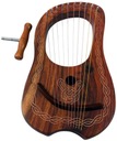 AJW LYRE HARP 10 струн из палисандра НОВИНКА для Великобритании