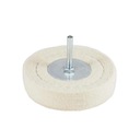 ДИСК ПОЛИРОВАЛЬНЫЙ ДИСК 100x20 ВОЙЛОК НА ХВОСТОВИКЕ P