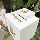 XXL LARGE Коробка для обручальных колец + коробка-конверт