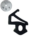 Уплотнители - оконный уплотнитель ПВХ S-1019