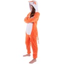 Пижама FOX Fox, детский комбинезон кигуруми, комбинезон, спортивный костюм 146