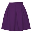 ПОЛЬСКАЯ ФИОЛЕТОВАЯ ЮБКА С ДВОЙНЫМ ТОРФОМ, 38 М