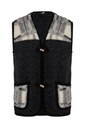 ТЕПЛЫЙ ЖИЛЕТ ИЗ 100% МЕРИНОВОЙ ШЕРСТИ, размер XXL