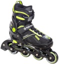 Регулируемые коньки RAVEN Pulse чёрный/лимонный 40-43