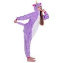 JEDNOROŻEC Fioletowy PIŻAMA Kigurumi Onesie Damskie Męskie L 165-174 cm