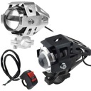 HALOGENAS ŽIBINTAS REFLEKTORIUS LED CREE U5 MOTOCIKLAS MOTOR nuotrauka 1