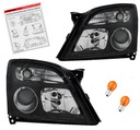 OPEL VECTRA C 02-05 ЛАМПЫ ФАР ЧЕРНЫЕ H7/H7