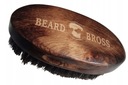 Набор для бритвы Beard Bross, шаблон + футляр + кисть + ножницы