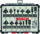 НАБОР РЕЗКОВ ПО ДЕРЕВО BOSCH 15 ШТ. РУЧКА 6 мм
