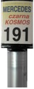 MERCEDES 191 KOSMOSSCHWARZ ПОКРАСКА ДЛЯ ПОДРАЖЕНИЯ ЦАРАПИН