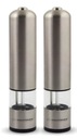 2 x ELEKTRYCZNY STALOWY MŁYNEK DO PIEPRZU I SOLI