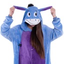 DONKEY Donkey ПИЖАМА Кигуруми Onesie Eeyore Женщины Мужчины M 155-164 см