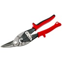 НОЖНИЦЫ ДЛЯ РЕЗКИ СТАЛЬНОГО ЛИСТА, КРАСНЫЕ, ЛЕВЫЕ, STALCO