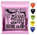 Ernie Ball EB2213 Slinky 10,5–48 струн + 5 медиаторов