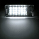 LUCES DIOPARA LUMINOSO LED RETROILUMINACIÓN TABLAS REJESTRACYJNEJ PARA AUDI A3 8P A4 B6 B7 A6 