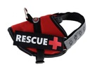 PET NOVA - Postroj rescue červený XS Kód výrobcu HA-RESCUE-RE-XS