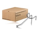 КУЛОН СЕТОЧНЫЙ КРЮЧОК СЕТОЧНЫЙ КРЮЧОК 10 СМ - ХРОМ