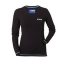 ФУТБОЛКА ЖЕНСКАЯ YAMAHA RACING LONG, ЧЕРНАЯ, размер XS