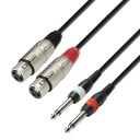 ADAM HALL K3TFP АУДИОКАБЕЛЬ 2x XLR - 2x JACK 3 м