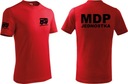 Tričká MDP tričko mdp čierne tričká mdp s potlačou hasičov S Veľkosť S