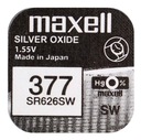 Maxell 377/376/SR 626 SW мини-серебряный аккумулятор