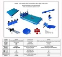 Регулируемый по высоте стол для трафаретной печати 45x60