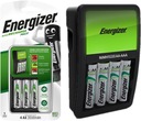 Зарядное устройство ENERGIZER Maxi R6 R3 + 4 аккумулятора AA 2000 мАч + AAA 700 мАч