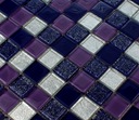 Sklenená mozaika fialová AMETYST , dekor , dlaždice Kód výrobcu AM