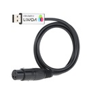 Индикатор адаптера интерфейса Lixada USB-DMX512