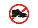 Наклейка на обувь для грузовиков и автобусов «KEEP CLEAN»