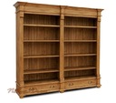 Книжный шкаф из вощеного дерева Модель 11 - HACIENDA HIT