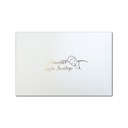 Белая коробка-упаковка для фотографий 15х21 15х23 СУВЕНИР СВЯТОГО КРЕЩЕНИЯ