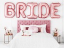 Пояс для девичника BRIDE TO BE цвета розового золота