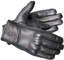 Мотоциклетные перчатки HUSAR IMPACT из натуральной кожи, черные мужские, L