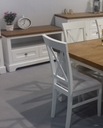 Regál Provence, dyhovaný nábytok, dub biely AO Farba nábytku biela