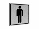МУЖСКАЯ ЖЕНСКАЯ ПИКТОГРАММА НА УНИТАЗНОЙ ТАБЛИЧКЕ WC ALU
