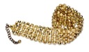 Золотое колье-воротник Ожерелье в подарок Jablonex