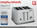 Тостер Morphy Richards Aspect белый 240003