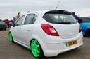 НАКЛАДКИ БОКОВЫЕ БОКОВЫЕ OPEL CORSA D OPC 5D, 4 ЧАСТИ