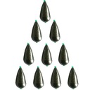 Свинцовая СЛЕЗНАЯ ВЕСА С ИГОЛЬЧИКОЙ ОЛИВКА 0,7 г