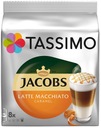 Tassimo Jacobs Latte Macchiato Caramel капсулы 16 шт, 8 сортов кофе