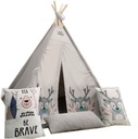 Детская палатка TIPI WIGWAM HOMEK с бархатным ковриком xxl