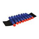 STRZAŁKI DO WYRZUTNI NERF 10SZT + OPASKA NA NABOJE