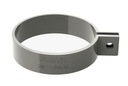 Хомут ПВХ для трубы 90мм Ocean ASH GREY