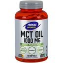 Now Foods MCT olej 1500 mg 150 sgels Stav balenia originálne