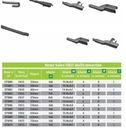 ESCOBILLAS PLANO VALEO FIAT GRANDE PUNTO LINEA 