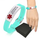 ЛЕД СПАСАТЕЛЬНЫЙ БРАСЛЕТ С ГРАВИРОВКОЙ