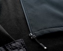 Pánska bunda Softshell LINGEN BLACK/BLACK - XL Celková dĺžka 71 cm