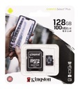 KINGSTON CANVAS micro SDXC 128 ГБ SD-АДАПТЕР 100 МБ