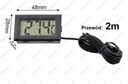 Монтажный термометр, счетчик -50 +110°C, кабель 2м